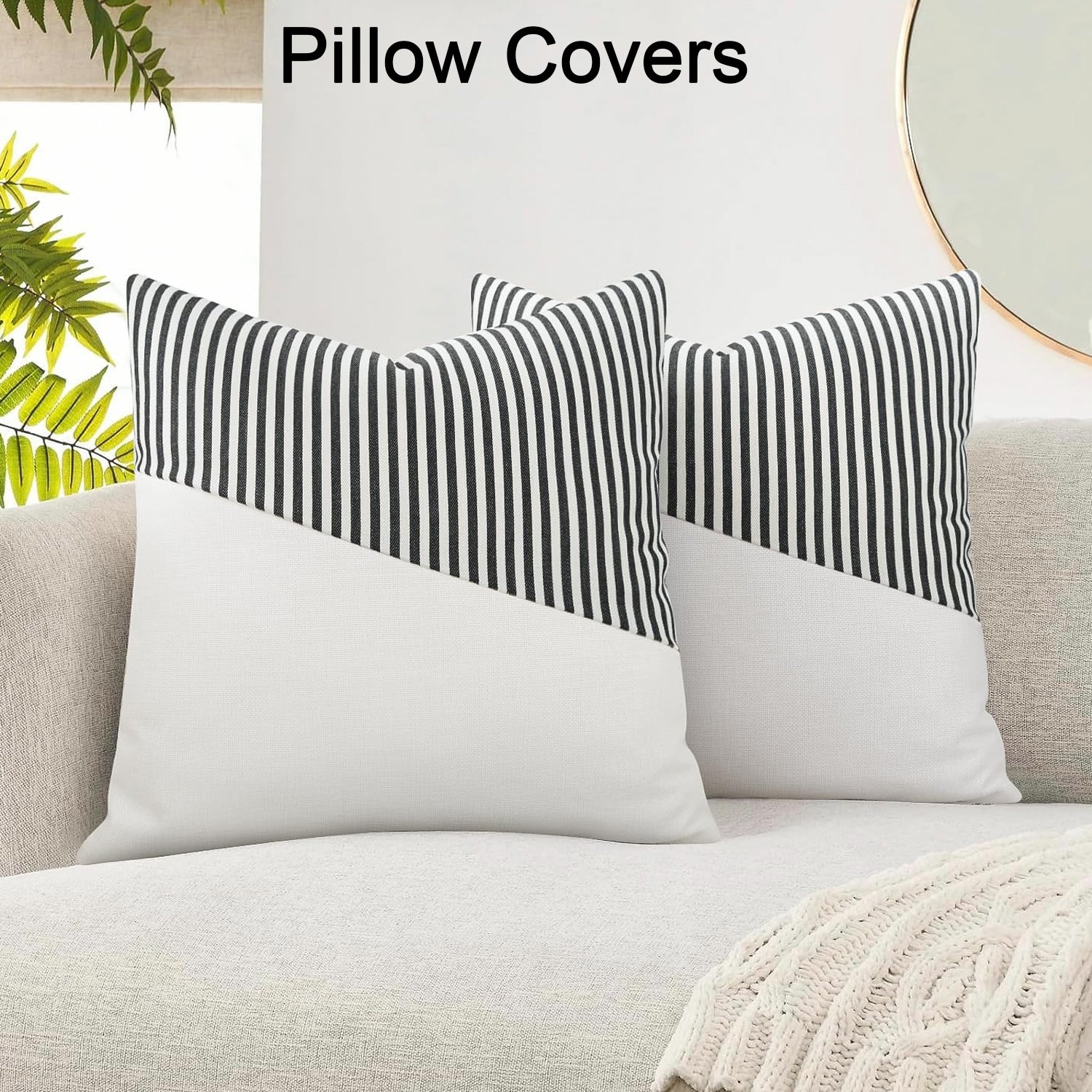 Decorative Pillow Covers Cushion Cases Soft Cotton (26  26 Inch  1 Pair  2 Pc) Decorative Pillow Covers Cushion Cases Soft Cotton (26  26 Inch  1 Pair  2 Pc)